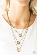 Load image into Gallery viewer, Paparazzi Necklace ~ Once In A MILLIONAIRE - Brass
