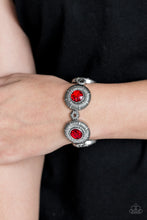 Load image into Gallery viewer, Paparazzi Original Opulence Red Bracelet (P9ED-RDXX-021XX)
