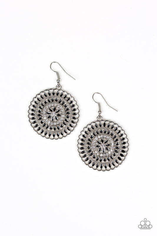 Paparazzi PINWHEEL and Deal Black Earring. $5 Jewelry. #P5WH-BKXX-172XX. Subscribe & Save. 