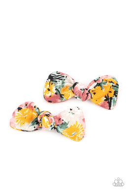 Pastime Picnic Multi Hair Clip Paparazzi Accessories. Get Free Shipping. Floral Hair Bow Accessory