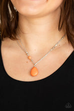 Load image into Gallery viewer, Paparazzi Necklace ~ Peaceful Prairies - Orange

