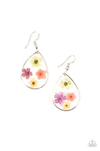 Load image into Gallery viewer, Perennial Prairie - Multi Earring Paparazzi Accessories Dried Floral Earring
