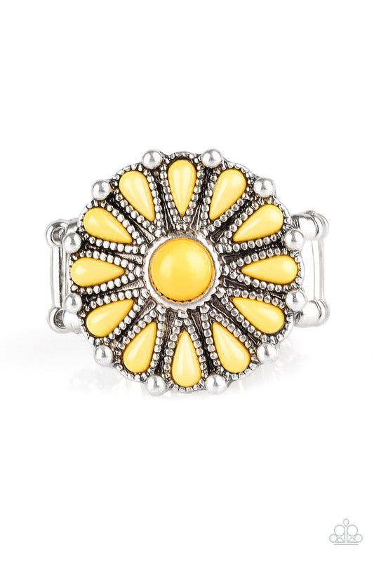 Poppy Pop-tastic - Yellow Ring Paparazzi