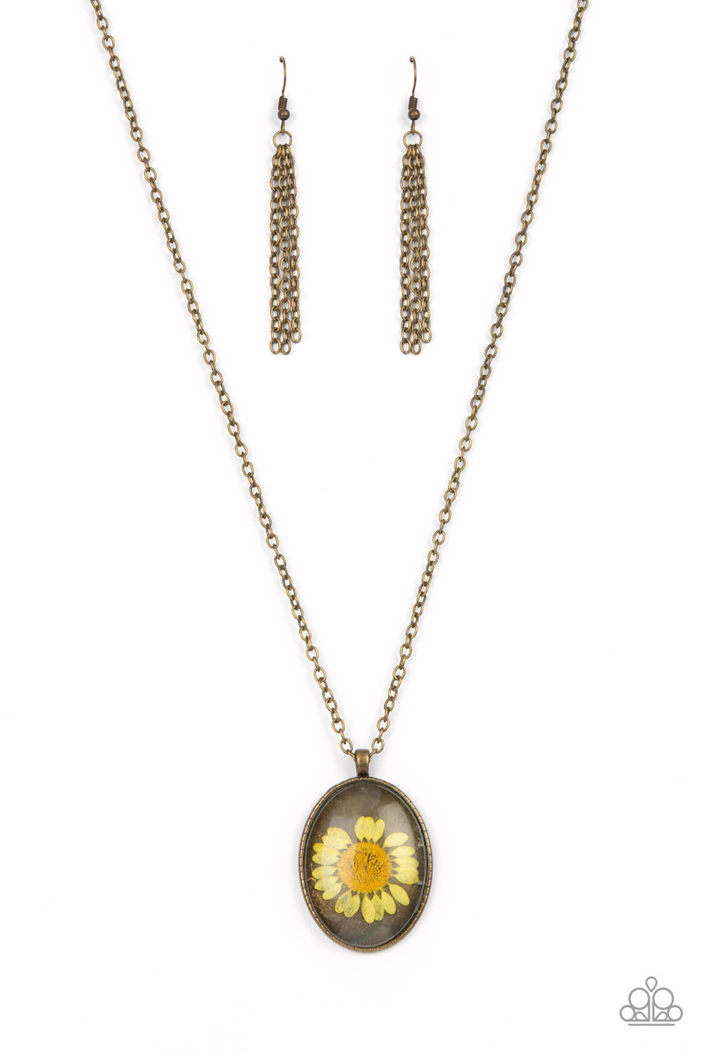 Paparazzi Prairie Passion Yellow Necklace. Get Free Shipping. #P2SE-YWXX-205XX.