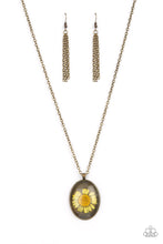 Load image into Gallery viewer, Paparazzi Prairie Passion Yellow Necklace. Get Free Shipping. #P2SE-YWXX-205XX.
