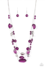 Load image into Gallery viewer, Prismatic Pose Plum Necklace Paparazzi Accessories. Multi Layer $5 Jewelry. Subscribe &amp; Save. 
