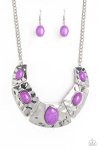 Load image into Gallery viewer, RULER In Favor - Purple Necklace
