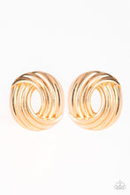 Load image into Gallery viewer, Rare Refinement - Gold Earring Paparazzi Accessories Studs
