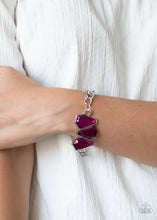 Load image into Gallery viewer, Paparazzi Raw Radiance - Pink Bracelet with Clasp Closure. Subscribe &amp; Save!
