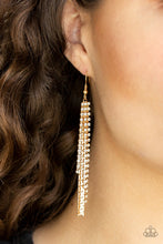 Load image into Gallery viewer, Paparazzi Earring ~ Red Carpet Bombshell - Gold

