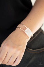 Load image into Gallery viewer, Paparazzi Bracelet ~ Rehearsal Refinement - Rose Gold
