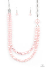 Load image into Gallery viewer, Remarkable Radiance - Pink Necklace Paparazzi Accessories Pink Pearl
