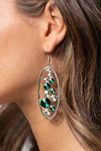 Load image into Gallery viewer, Paparazzi Earrings ~ Rock Candy Bubbly - Green

