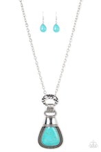 Load image into Gallery viewer, Paparazzi Rodeo Royale Blue Necklace. Get Free Shipping. #P2ST-BLXX-185XX
