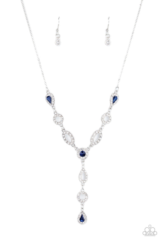 Paparazzi Necklace ~ Royal Redux - Blue Necklace Paparazzi Accessories