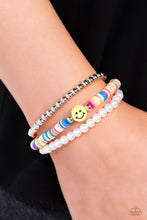 Load image into Gallery viewer, Run a SMILE Multi Stretchy Bracelets Paparazzi Accessories. Get Free Shipping. #P9WH-MTXX-154XX
