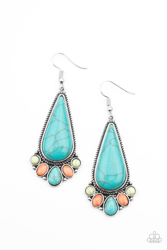 Paparazzi Earring ~ Rural Recluse - Multi