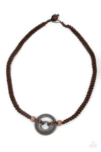 Load image into Gallery viewer, Rural Reef Brown Necklace Paparazzi Accessories. Men&#39;s Urban Accessory. #P2UR-BNXX-152XX
