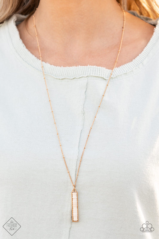 Paparazzi Rural Regeneration Gold Dainty Necklace. #P2SE-GDXX-119HP. Subscribe & Save!