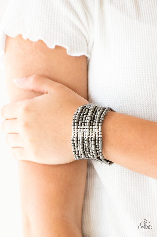 Paparazzi Bracelet ~ Rural Retreat - Silver Bracelet Paparazzi