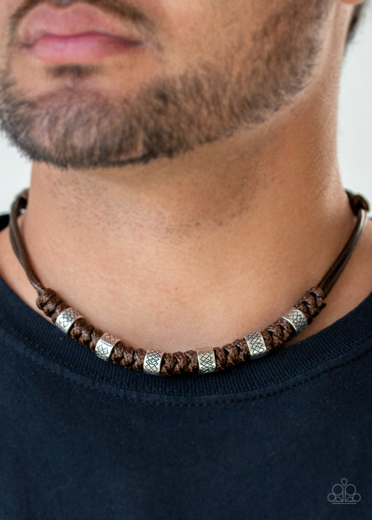 Paparazzi Rural Rumble Brown Necklace. Get Free Shippinng. #P2UR-BNXX-148XX