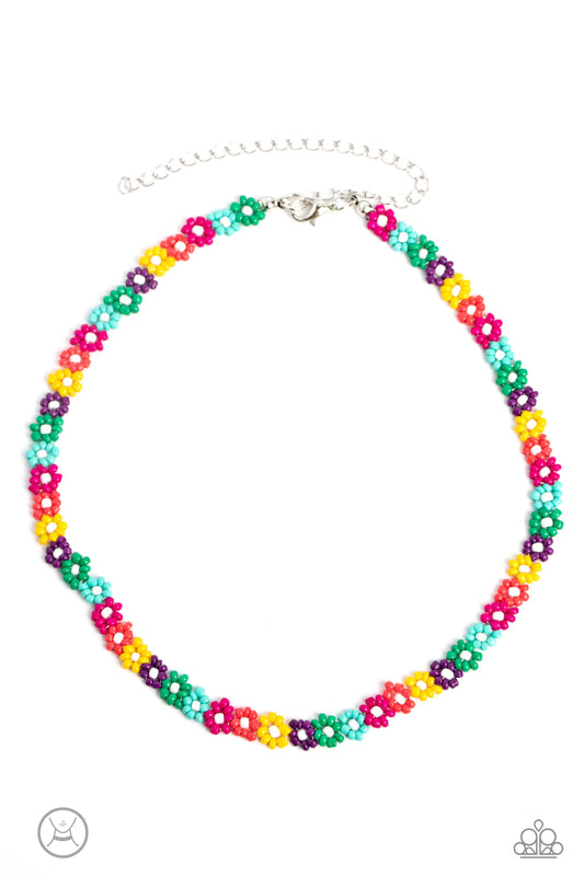 Paparazzi SEED Limit Multi Necklace. Subscribe & Save. #P2CH-MTXX-032XX. Seed Beads Dainty Choker