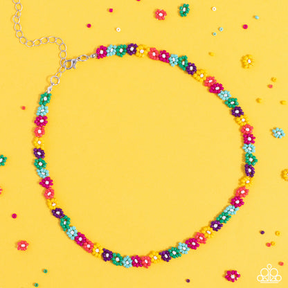 SEED Limit Multi Choker Necklace Paparazzi Accessories. #P2CH-MTXX-032XX. Get Free Shipping