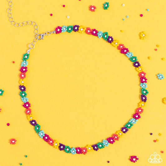 SEED Limit Multi Choker Necklace Paparazzi Accessories. #P2CH-MTXX-032XX. Get Free Shipping