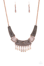 Load image into Gallery viewer, Paparazzi Necklace ~ STEER It Up - Copper
