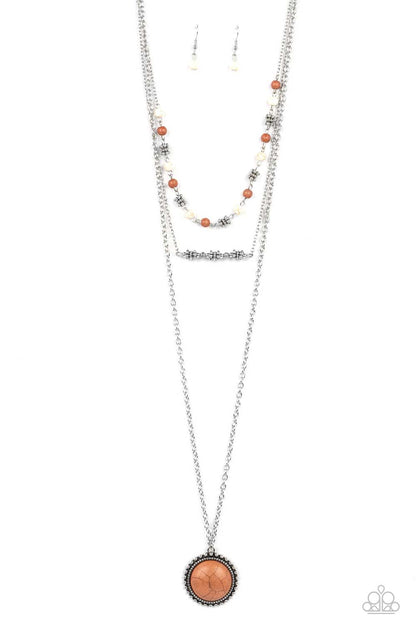 Paparazzi Sahara Symphony Multi Necklace. Subscribe & Save. #P2SE-MTXX-233XX. Earthy