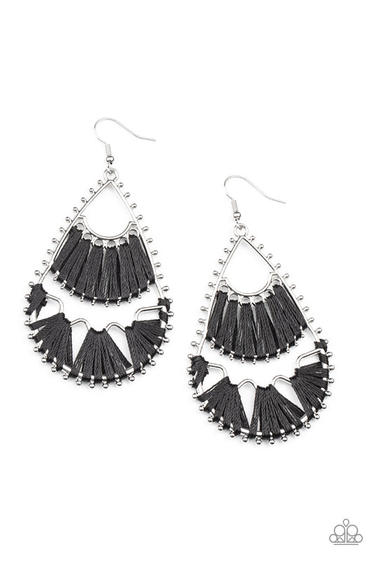 Samba Scene Black Earring Paparazzi Accessories. Loom Like. Subscribe & Save. 