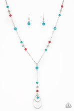 Load image into Gallery viewer, Sandstone Savannahs - Multi Necklace Paparazzi Accessories in Silver Chain
