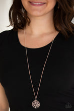 Load image into Gallery viewer, Paparazzi Necklace Save The Trees Rose Gold (P2DA-GDRS-178XX)

