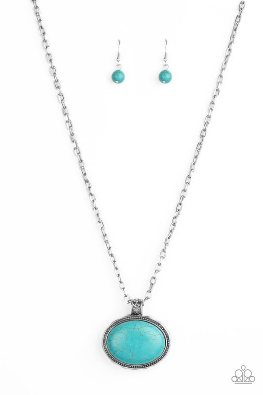 Sedimentary Colors Blue Necklace Paparazzi Accessories Short Necklace. Subscribe & Save.
