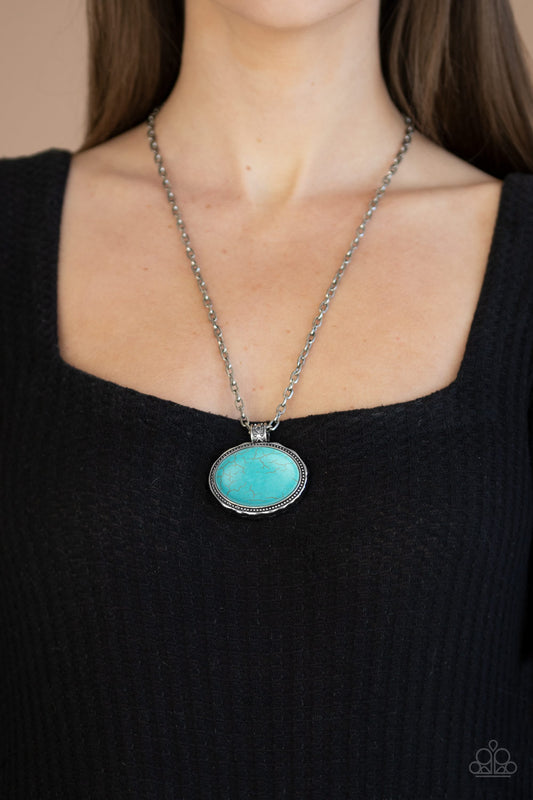 Paparazzi Sedimentary Colors Blue Necklace. Get Free Shipping.