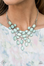 Load image into Gallery viewer, Paparazzi Necklace ~ Serene Gleam - Blue - May 2021 Fashion Fix Necklace
