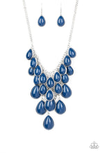 Load image into Gallery viewer, Paparazzi Necklace ~ Shop Til You TEARDROP - Blue
