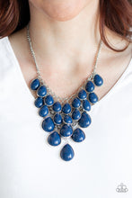 Load image into Gallery viewer, Paparazzi Necklace ~ Shop Til You TEARDROP - Blue
