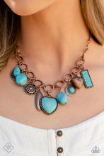 Load image into Gallery viewer, Paparazzi February 2023 Fashion Fix Necklace: &quot;Countryside Collection - Copper&quot; (P2ST-CPXX-116LL)
