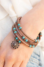 Load image into Gallery viewer, Paparazzi February 2023 Fashion Fix Bracelet: &quot;Badlands Bunch - Copper​&quot; (P9SE-CPXX-129LL)
