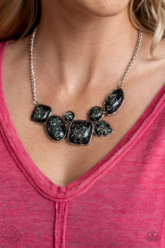 Paparazzi Accessories - So Jelly - Black Necklace June 2021 Fashion Fix