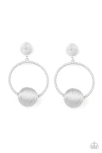 Load image into Gallery viewer, Social Sphere Silver Earring Paparazzi Accessories Post Style Earring for Women
