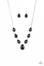 Load image into Gallery viewer, Socialite Social Black Necklace Paparazzi Accessories. Subscribe &amp; Save. #P2ST-BKXX-069XX
