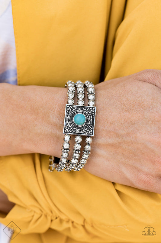 Solstice Soul Blue Bracelet Paparazzi Accessories Clasp Closure. Subscribe & Save. #P2SE-BLXX-387QV 