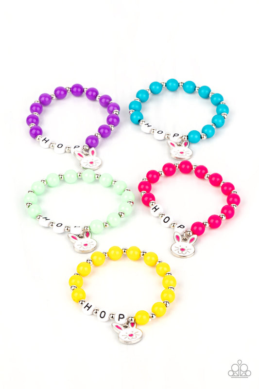 Paparazzi Starlet Shimmer Bracelets ~ Rabbit Charm Easter 2021 (P9SS-MTXX-292XX)