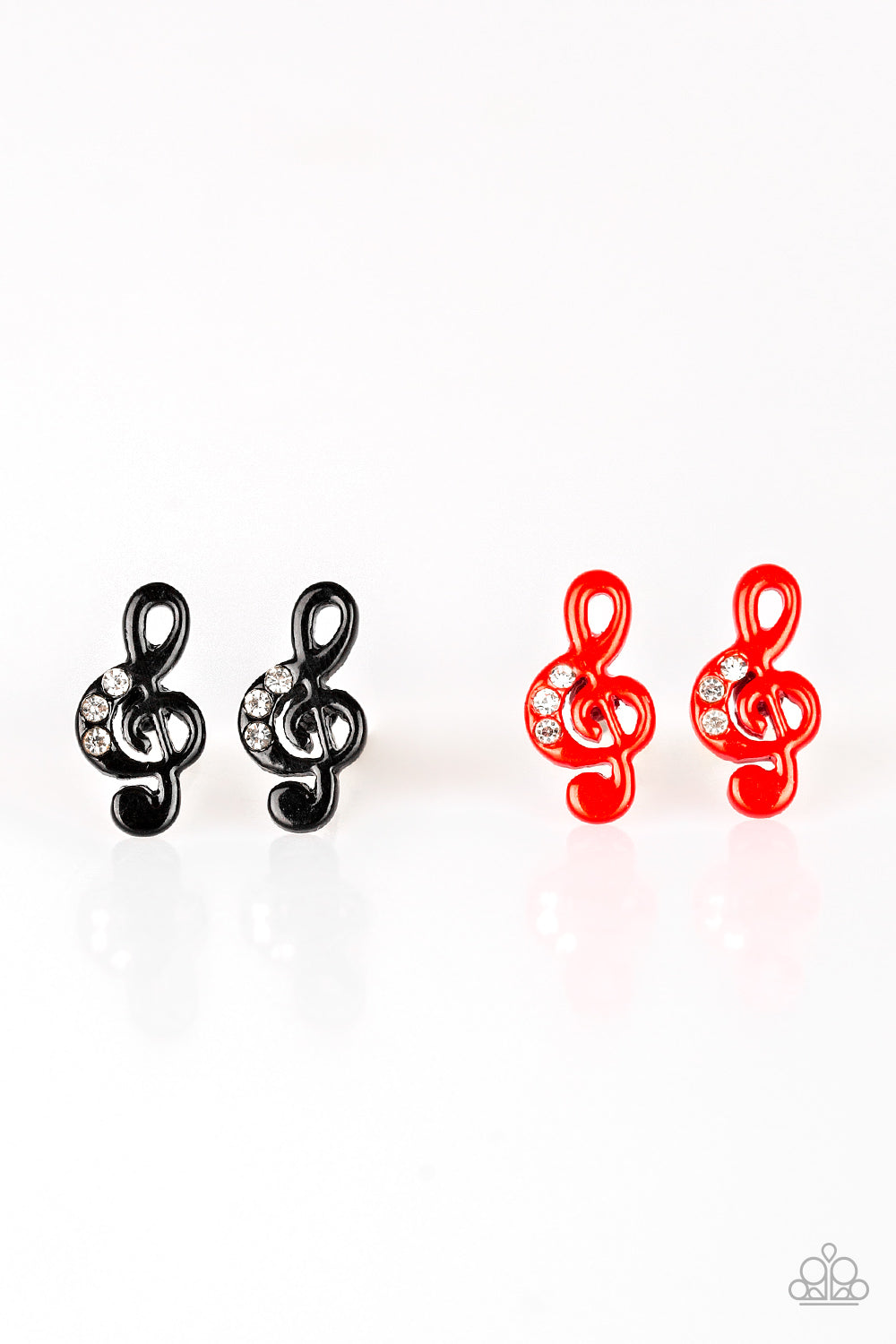 Paparazzi Starlet Shimmer Earring Kit ~ Musical Notes (P5SS-MTXX-185XX)