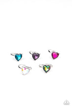 Load image into Gallery viewer, Paparazzi Starlet Shimmer Ring Kit (P4SS-MTXX-240XX) - Glittery Heart Shaped Ring Kit
