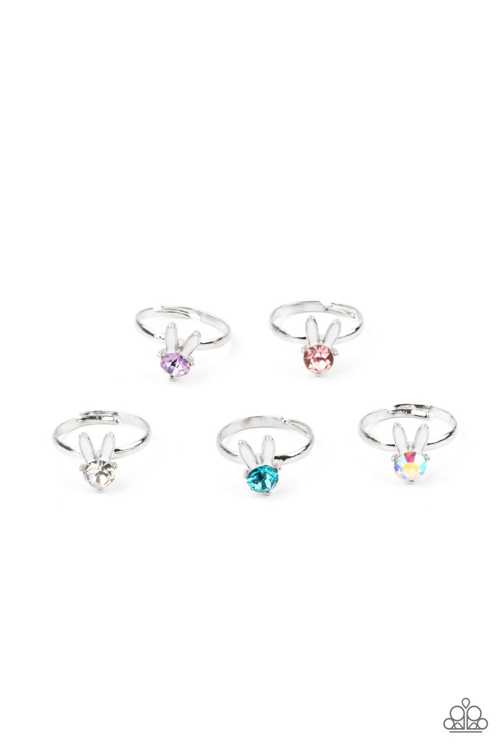 Paparazzi Starlet Shimmer Bunny Ears Ring Kit ~ Easter Inspired Ring Kit for Little Divas Easter 2021 (P4SS-MTXX-267XX)