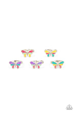 Load image into Gallery viewer, Paparazzi Starlet Shimmers Dainty Butterfly Wings Ring Kit (P4SS-MTXX-275XX) for little kids
