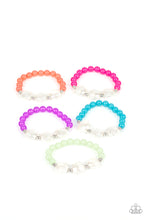 Load image into Gallery viewer, Starlet Shimmer Pearly Shell Kids Bracelet Paparazzi Accessories. #P9SS-MTXX-248XX. Free Shipping.
